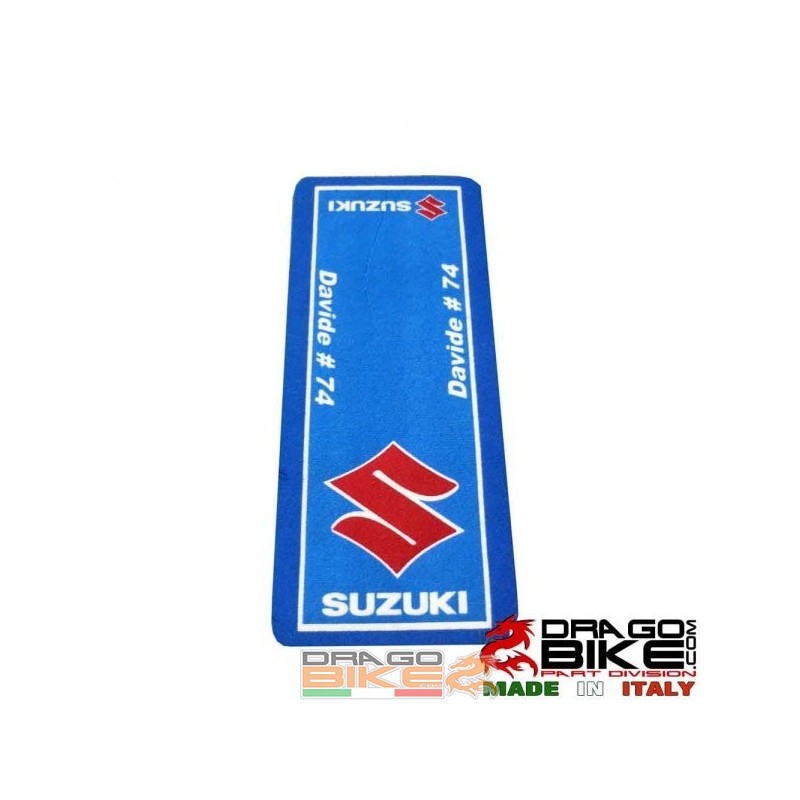 Tappeto Moto Personalizzato Suzuki