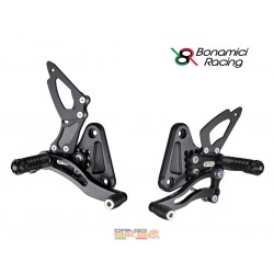 PEDANE ARRETRATE BONAMICI RACING REGOLABILI SUZUKI GSR 750 2011-2019