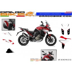 Kit de adhesivos WE-MV4 para Ducati Multistrada V4