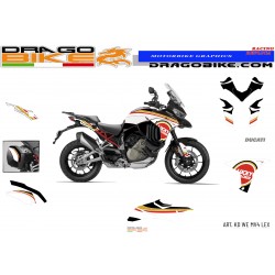 Kit adesivi WE-MV4 per Ducati Multistrada V4 Lucky Explorer