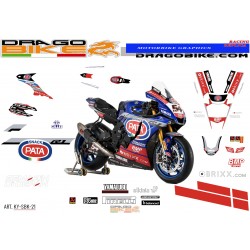 Kit de pegatinas Réplica Race SBK Pata