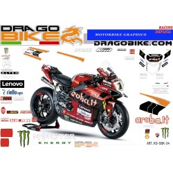 Kit adesivi Race replica Aruba Ducati Superbike 2024