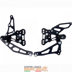 Estriberas en Ergal para Suzuki SV 650 SV 1000