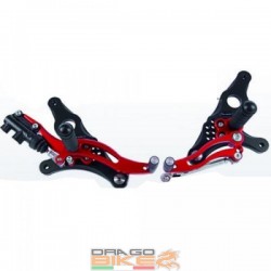 Rearsets Ergal for Ducati Hypermotard/Multistrada