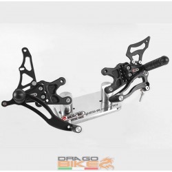 Ergal Rearsets for Suzuki GSX-R 1000 K7 K8