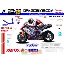 Motorbike Stickers Kit Ducati SBK Xerox 2010