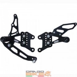 Estriberas en Ergal DragoBike by Bonamici Racing para Honda CBR 600 RR (05-06) mod...