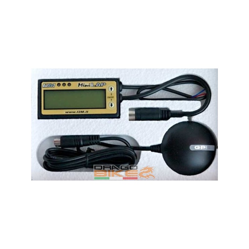 Cronometro GPS Minilap I2M - DragoBike Accessori Moto