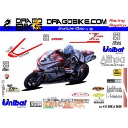 Adhesivos Moto Ducati Superbike Althea 2010