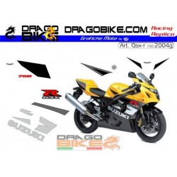 Kit Suzuki GSX-R 750 2004 gialla/nera