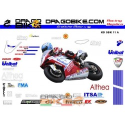 Adhesivos Moto Ducati SBK 2011 Althea