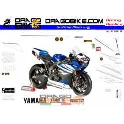 Kit Adesivo Moto Replica Yamaha SBK 2011