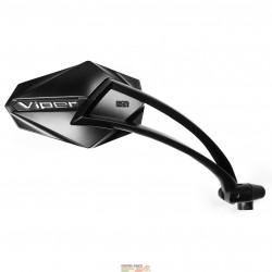 Pareja de Espejos  Universales Negro Far "Viper 4"(Homologado)