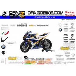 Adhesivos Moto BMW Superstock 2012 Motorrad Italia GoldBet