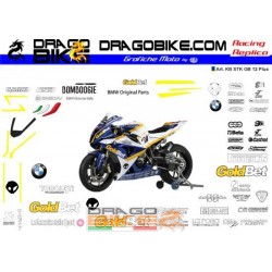 Motorbike Stickers Kit BMW Superstock 2012 Motorrad Italia GoldBet Gold