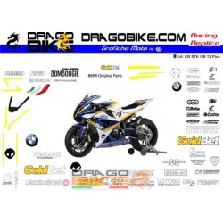 Набор Наклеек BMW Superstock 2012 Motorrad Italia GoldBet Gold