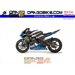 Adhesivos Moto Yamaha R6 2011 SBK  Ama