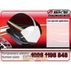 Number Plate for Front Racing Ducati 848 1098 1198