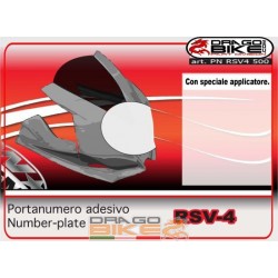 Portanumero Racing per Aprilia RSV 4