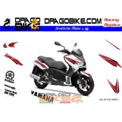 Stickers Kit X-Max 50th Anniversary WGP (Red)