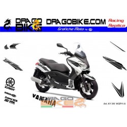 Kit Adesivo  X-Max 50th Anniversary WGP (Versione Antracite)