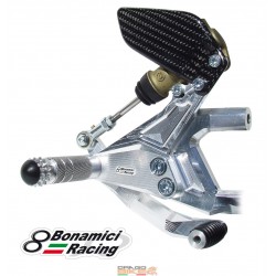 Estriberas atrasadas  Bonamici Racing en Ergal Para  Ducati  1199 Panigale