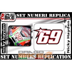 Номер Nicky Hayden 2012