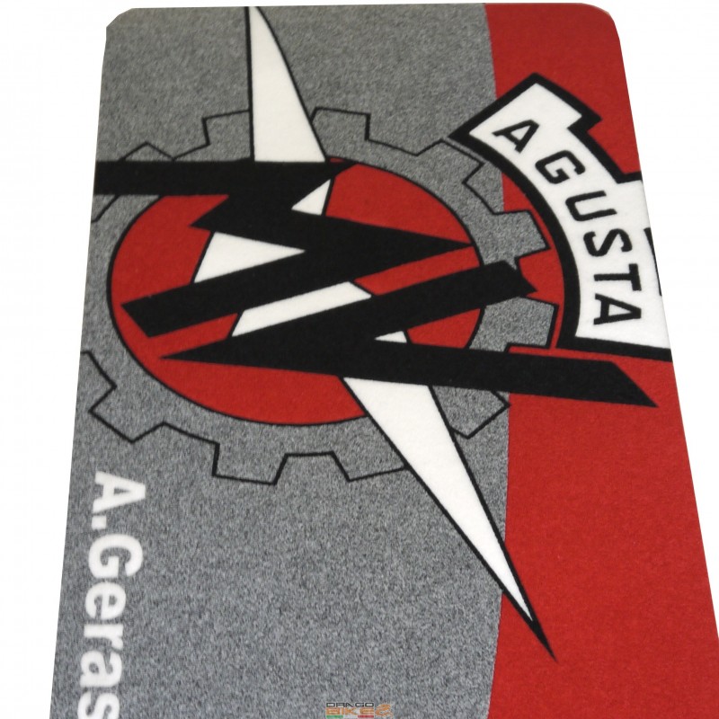 Tappetino Da Garage BIKETEK Serie 3 Per MV Agusta – 190x80 Cm, Antiscivolo, Resistente A Olio E Acqua