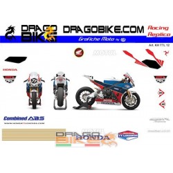 Kit Adesivo Moto Honda TT-Legends 2012