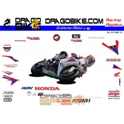 Adhesivos Moto Honda SBK 2012 