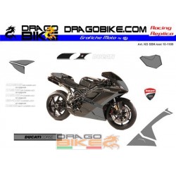 Adhesivos Moto Ducati SBK Test 2012  1098 1198 848