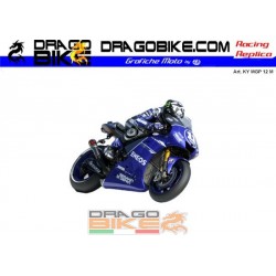 Kit Adesivo Moto Yamaha MotoGP 2012 Misano