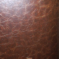 Adhesivo Profesional " Cuero Marr�n " (una hoja) 75 cm x50 cm