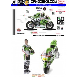 Kit Adesivo Moto Honda MotoGP Gresini Racing 2013