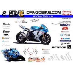 Motorbike Stickers Kit Suzuki Team Kagayama 2013