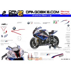 Kit Adesivo Moto BMW Superbike 2014