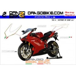Stickers Kit Ducati 1098 r Monoposto