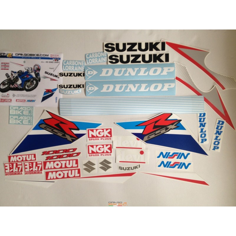 Stickers kit Suzuki Endurance cup 2007