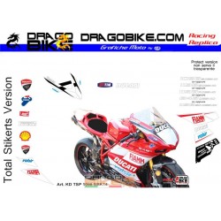 Kit Adesivo Moto Ducati  SBK 2014 Protect TSP per  848 1089 1198 