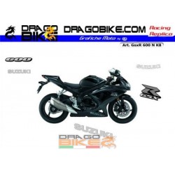 Kit Adesivo Suzuki GSX-R 600 K8 Nero