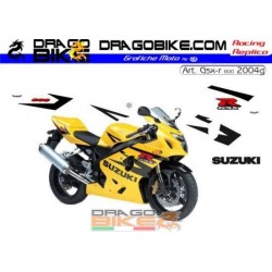 Kit adhesivo Originali Suzuki GSX-R 600 K4 2004 gialla