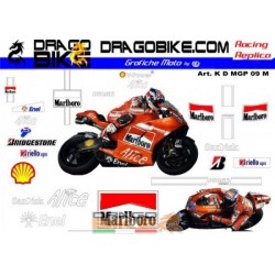 Adhesivos Moto Ducati MotoGP 2009 Marlboro