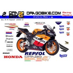 Kit Adesivo Originale Honda CBR 1000 RR Repsol Limited 05
