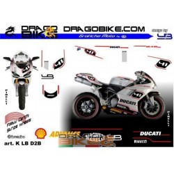 Stickers Kit For Moto Ducati.