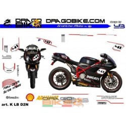 Kit Adesivi Per Moto Ducati