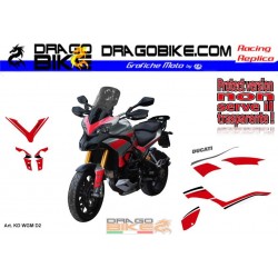 Kit Adesivo Moto Ducati Multistrada  wgm D2