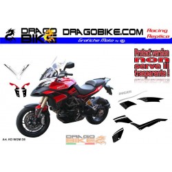 Kit Adesivo Moto Ducati Multistrada  wgm D8