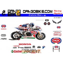 Motorbike Stickers Kit Honda  SBK 2015