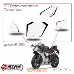 Number Plate for Yamaha R1 2015 