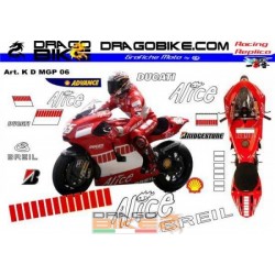 Kit Adesivi Race Replica Ducati MotoGP Marlboro Team 2006